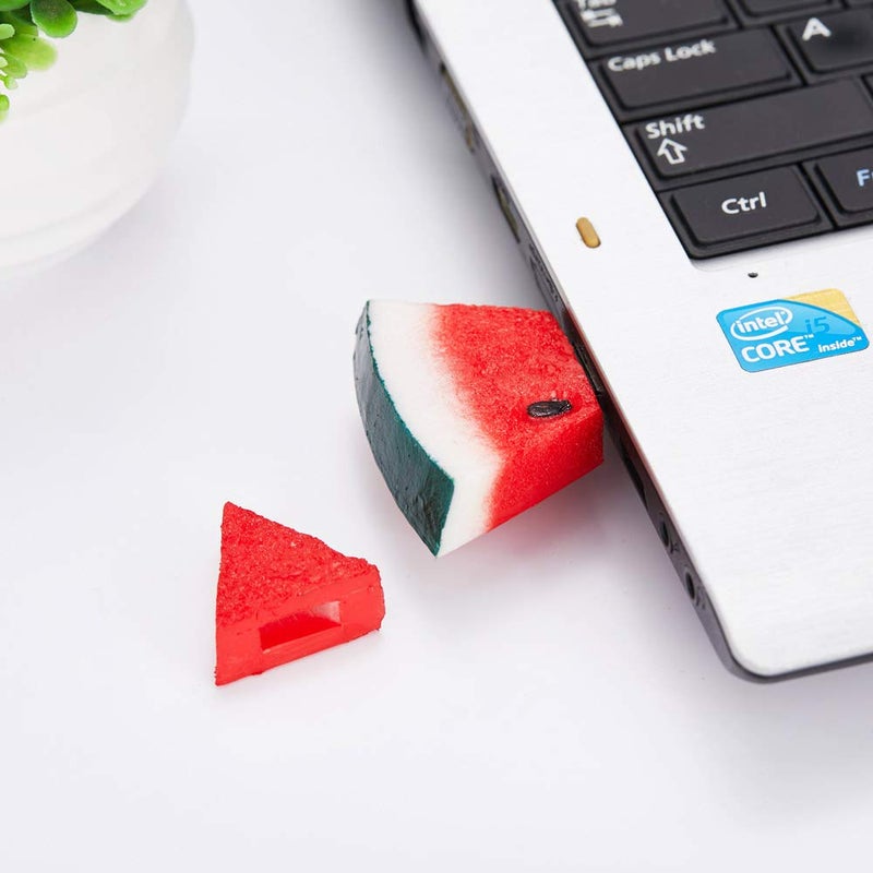 Garrulax جهاز تخزين فلاش USB GARRULAX، 8GB / 16GB / 32GB، ذاكرة USB كرتونية لطيفة، تخزين بيانات، فلاش درايف للأطفال والطلاب (32GB، بطيخ) - Image 5